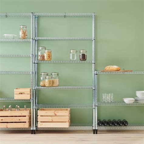 metal frame box shelves|ikea steel shelves.